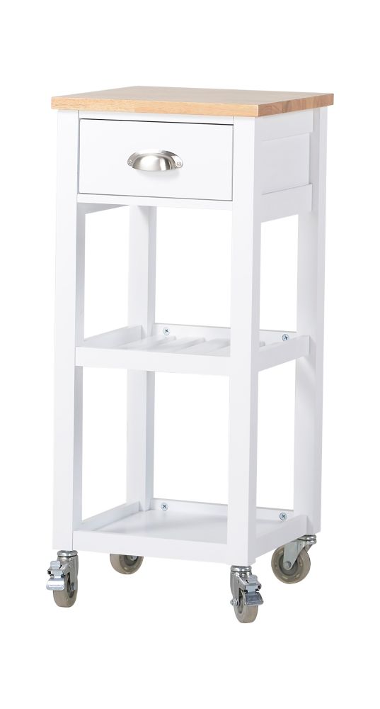 Home Styles Kitchen Island With Two Stools - White | The ...