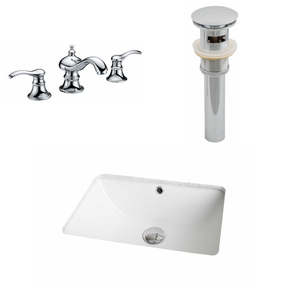 KOHLER Archer Rectangular Undermount Sink The Home Depot Canada