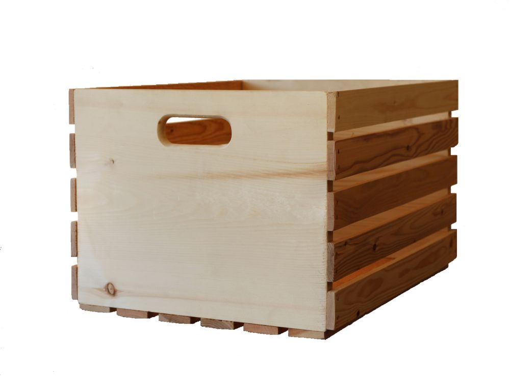 Pine crate