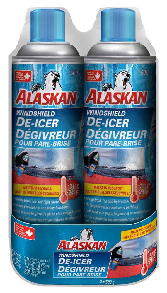 Alaskan Alaskan® Windshield De-Icer 2 pack | The Home Depot Canada