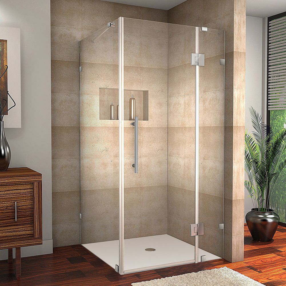 Aston Avalux 34 Inch X 36 Inch X 72 Inch Frameless Shower Stall In   P 1000855432 