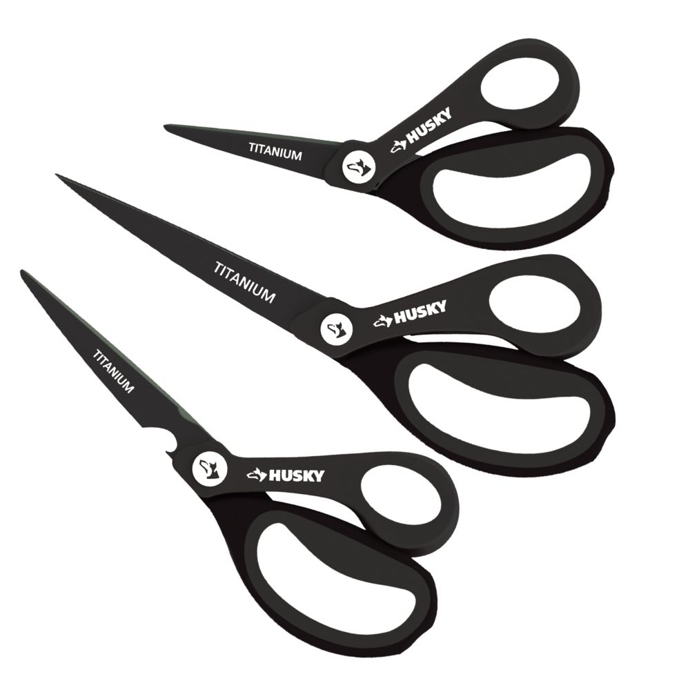 HUSKY 3-Piece scissors set | The Home Depot Canada