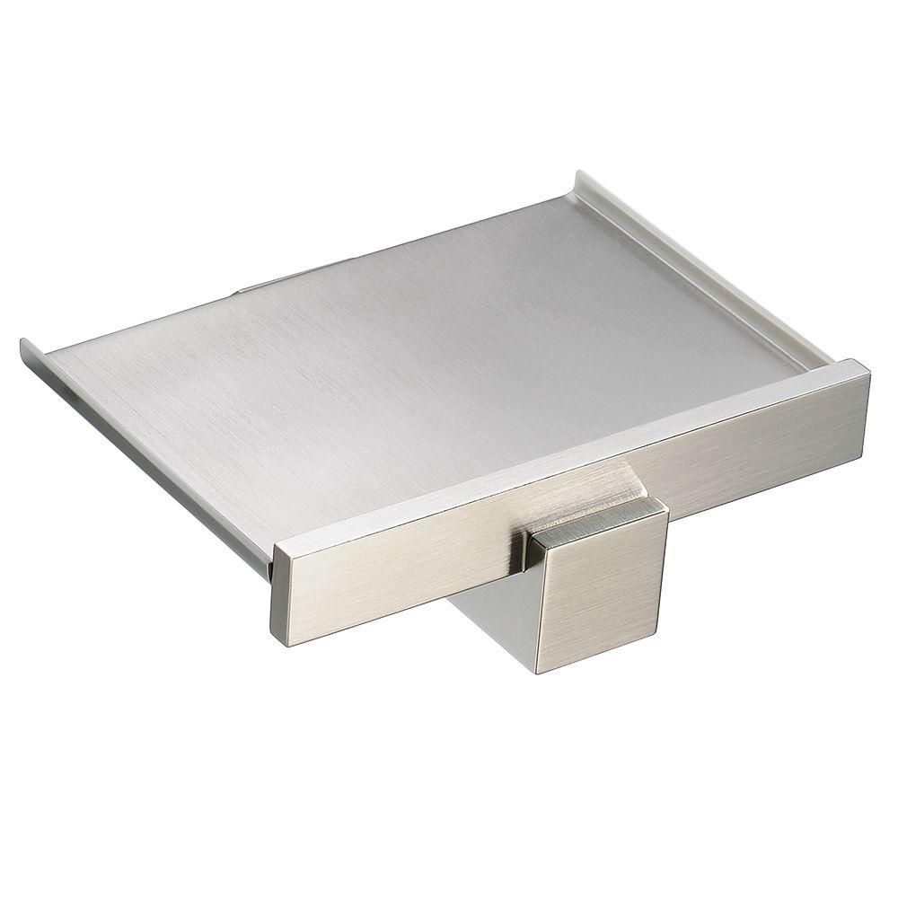 Fresca Elite Wall Mount Soap Dish - Brushed Nickel | The Home Depot Canada