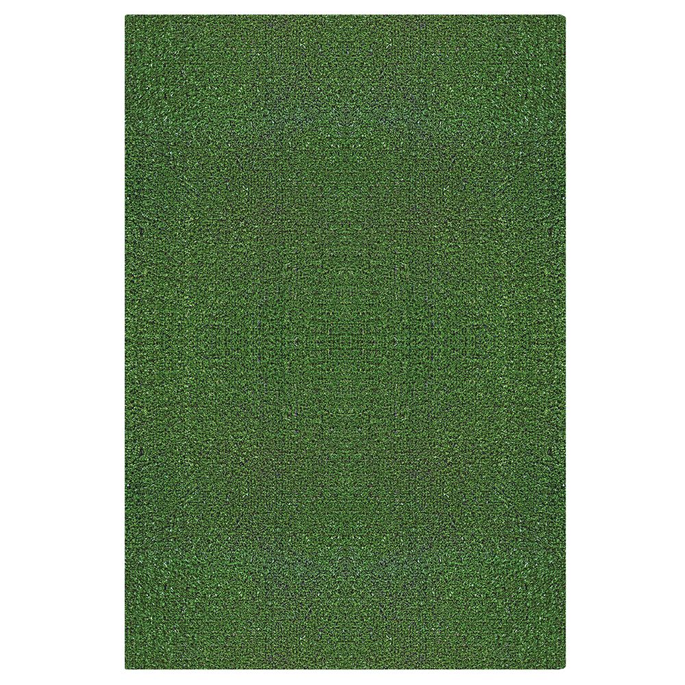 Lanart Rug Bound Turf Green 8 ft. x 10 ft. Rectangular Area Rug The