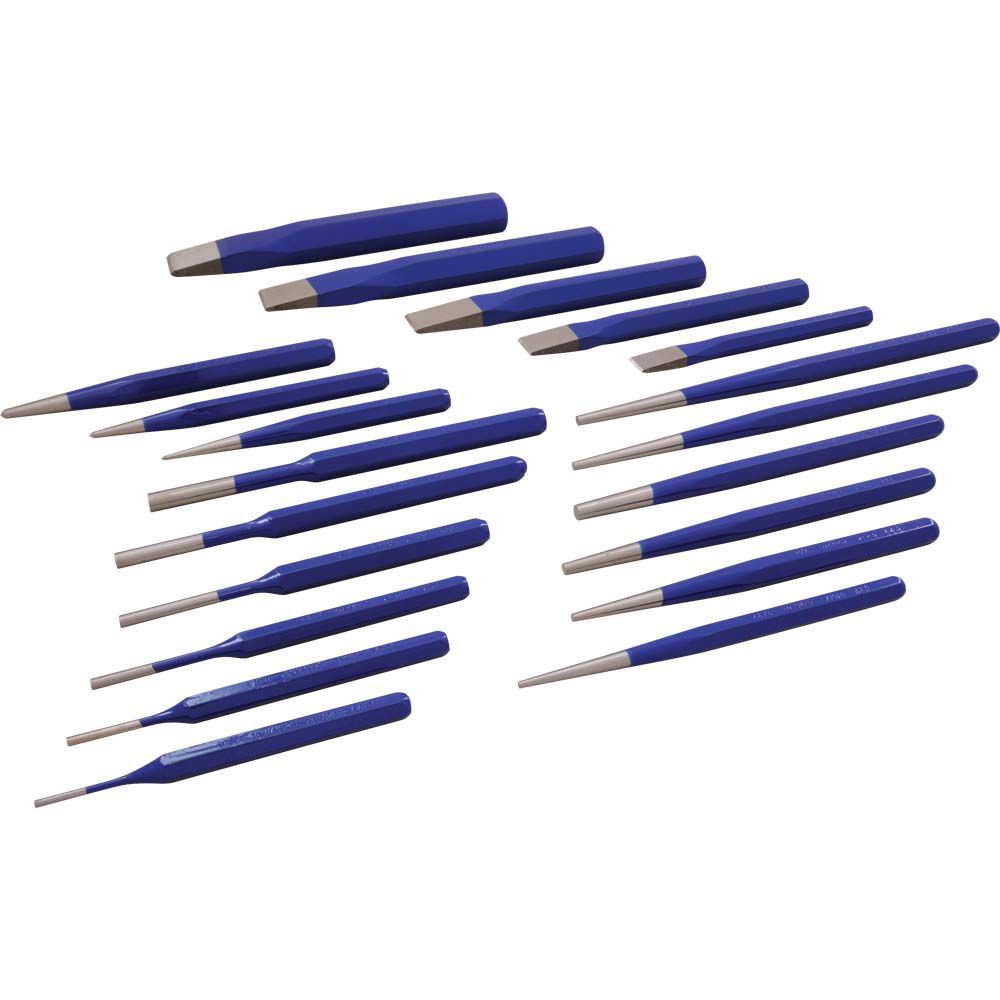 20 Piece Punch And Chisel Set 20 Piece Punch And Chisel Set