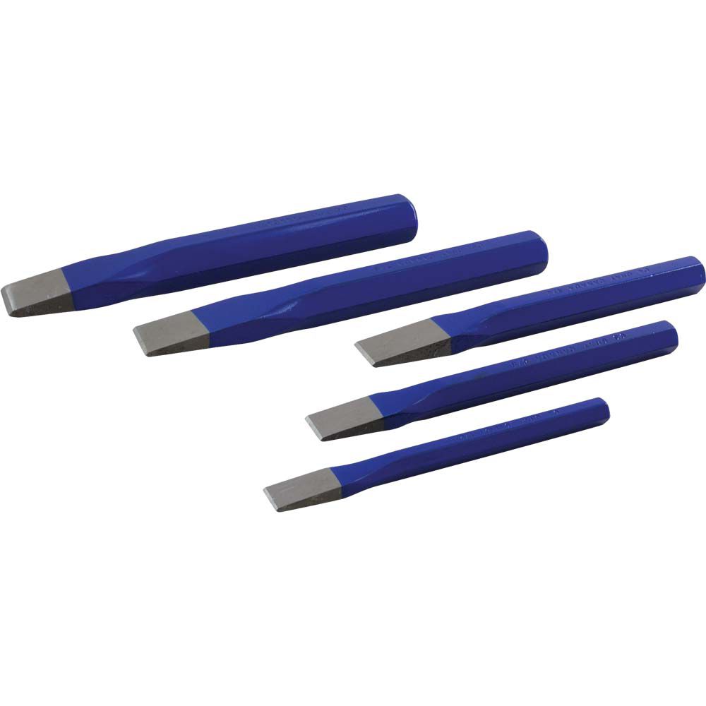 5 Piece Flat Chisel Set 5 Piece Flat Chisel Set