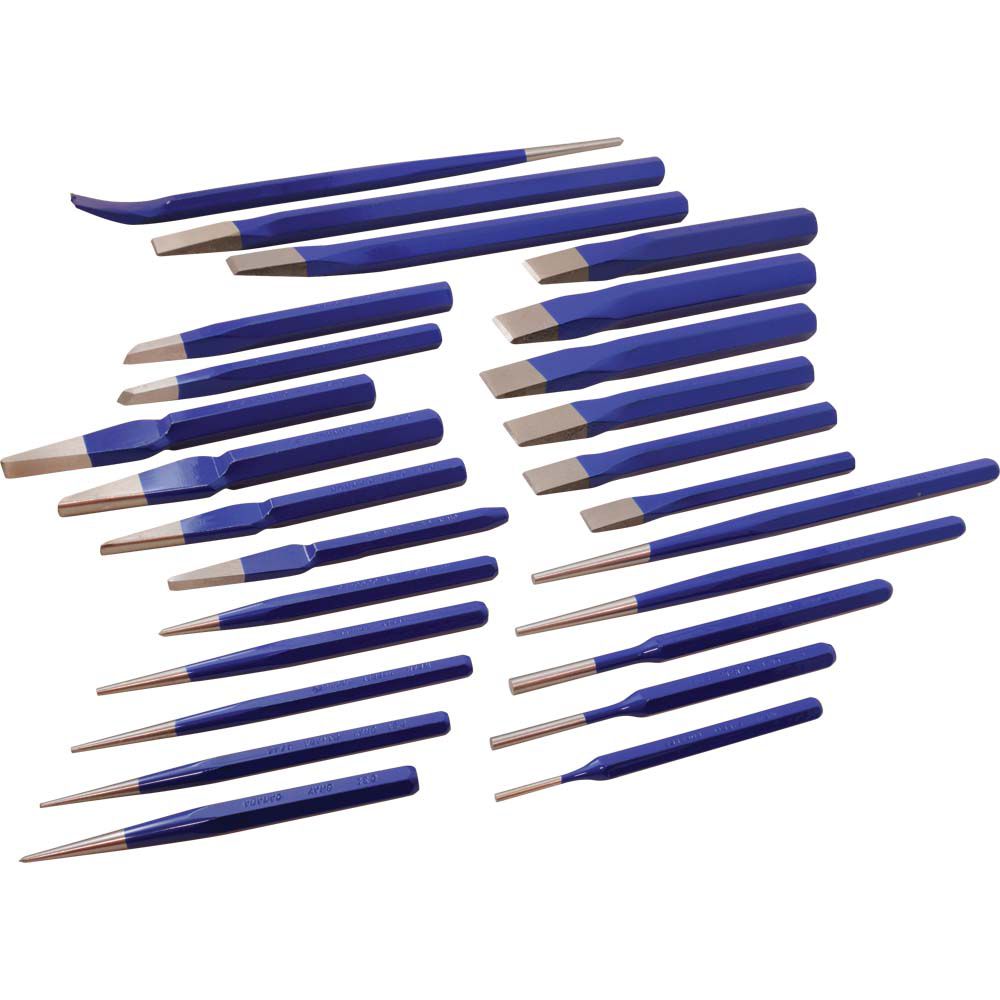 25 Piece Punch And Chisel Set 25 Piece Punch And Chisel Set