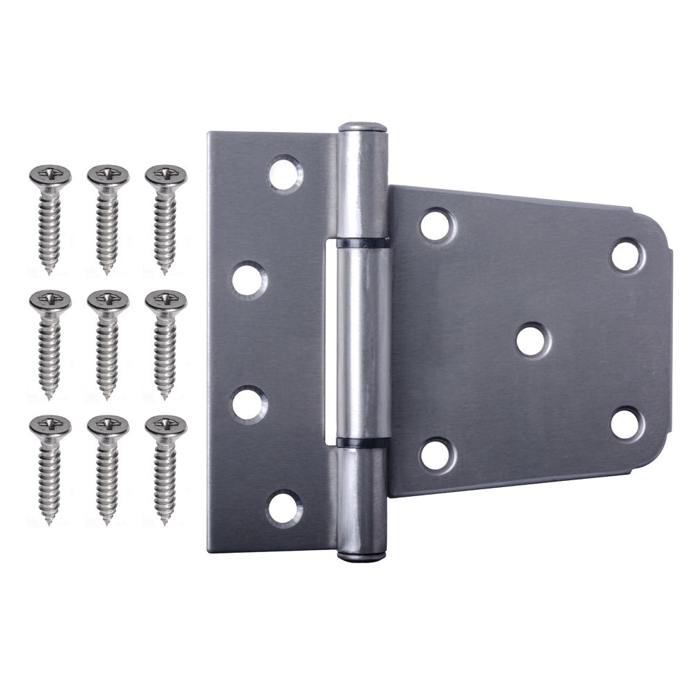 3 12 Inch Stainless Steel Heavy Duty T Hinge 1pk 9622