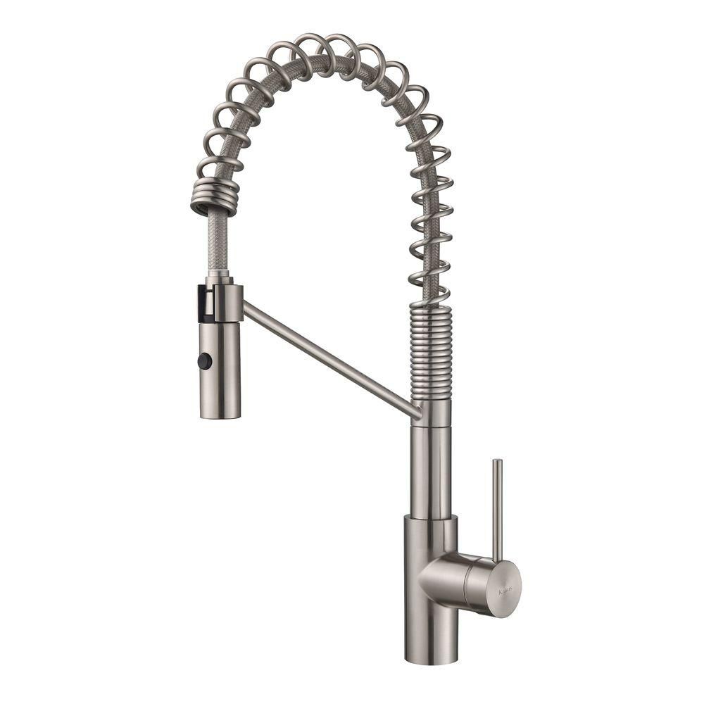 Kraus MateoSingle Lever Commercial Style Kitchen Faucet ...