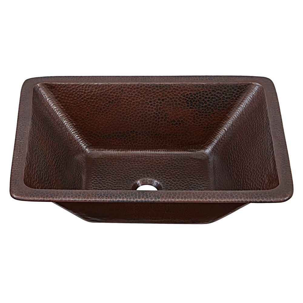 Sinkology Hawking 20-inch Dual Mount Bathroom Sink in Aged Copper | The ...