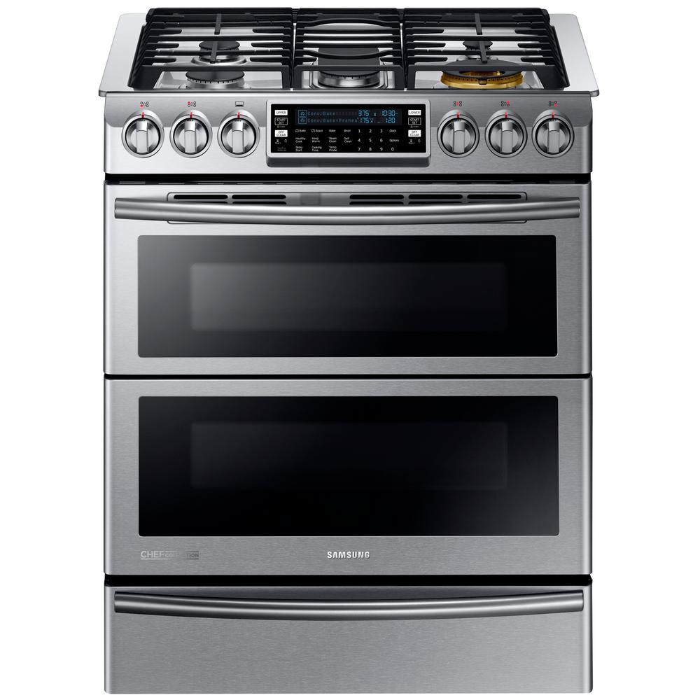 Maytag 30INCH WIDE SLIDEIN GAS RANGE WITH TRUE CONVECTION AND FIT