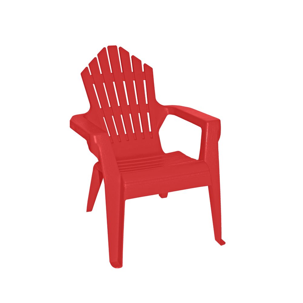 Gracious Living Kiddie Muskoka Chair In Red And Blue