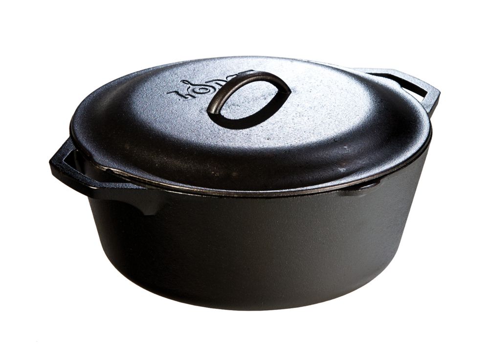 Lodge Logic Cast Iron Dutch Oven 7 Quart | The Home Depot Canada