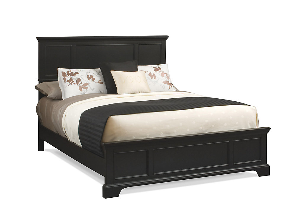 bedford black queen bed