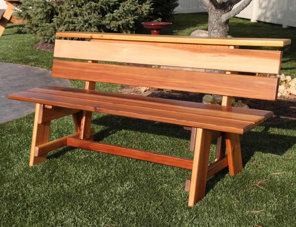 Gronomics Signature 4 Ft. Western Red Cedar Bench 