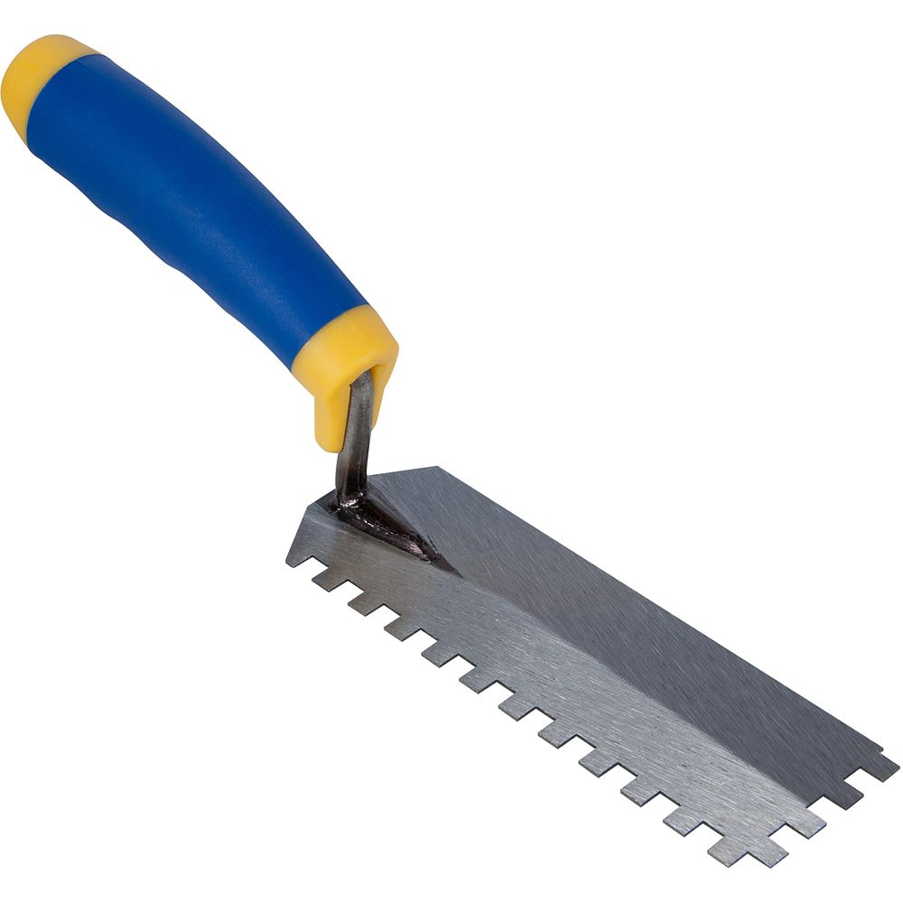 UPC 010306421119 product image for 6 Inch x 2 Inch Notched Margin Trowel | upcitemdb.com