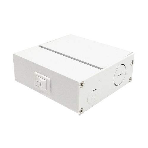 Globe Electric IC Rated Aluminum Recessed Lighting Insulation Box The