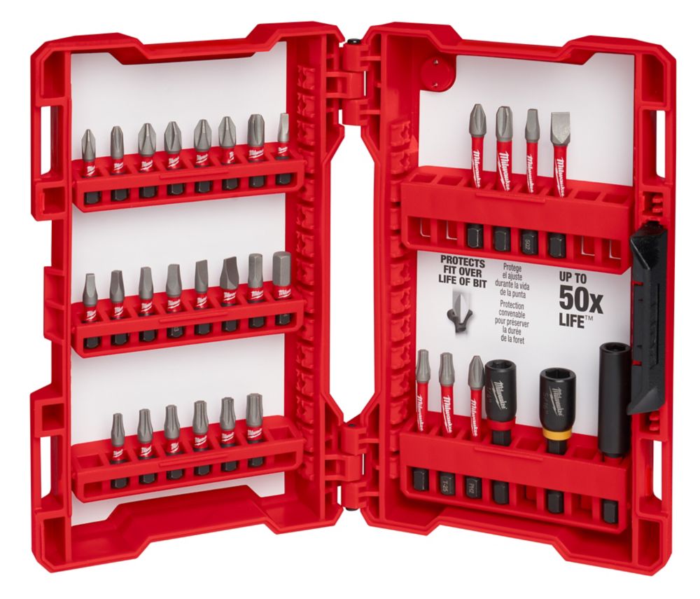 Milwaukee Tool Milwaukee 32PC Shockwave Kit The Home Depot Canada