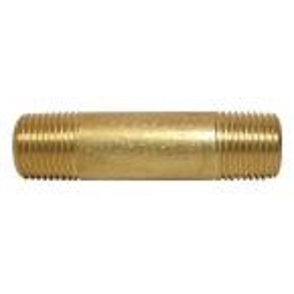 Sioux Chief 3/4 inch LeadFree Brass Pipe Nipple The Home Depot Canada