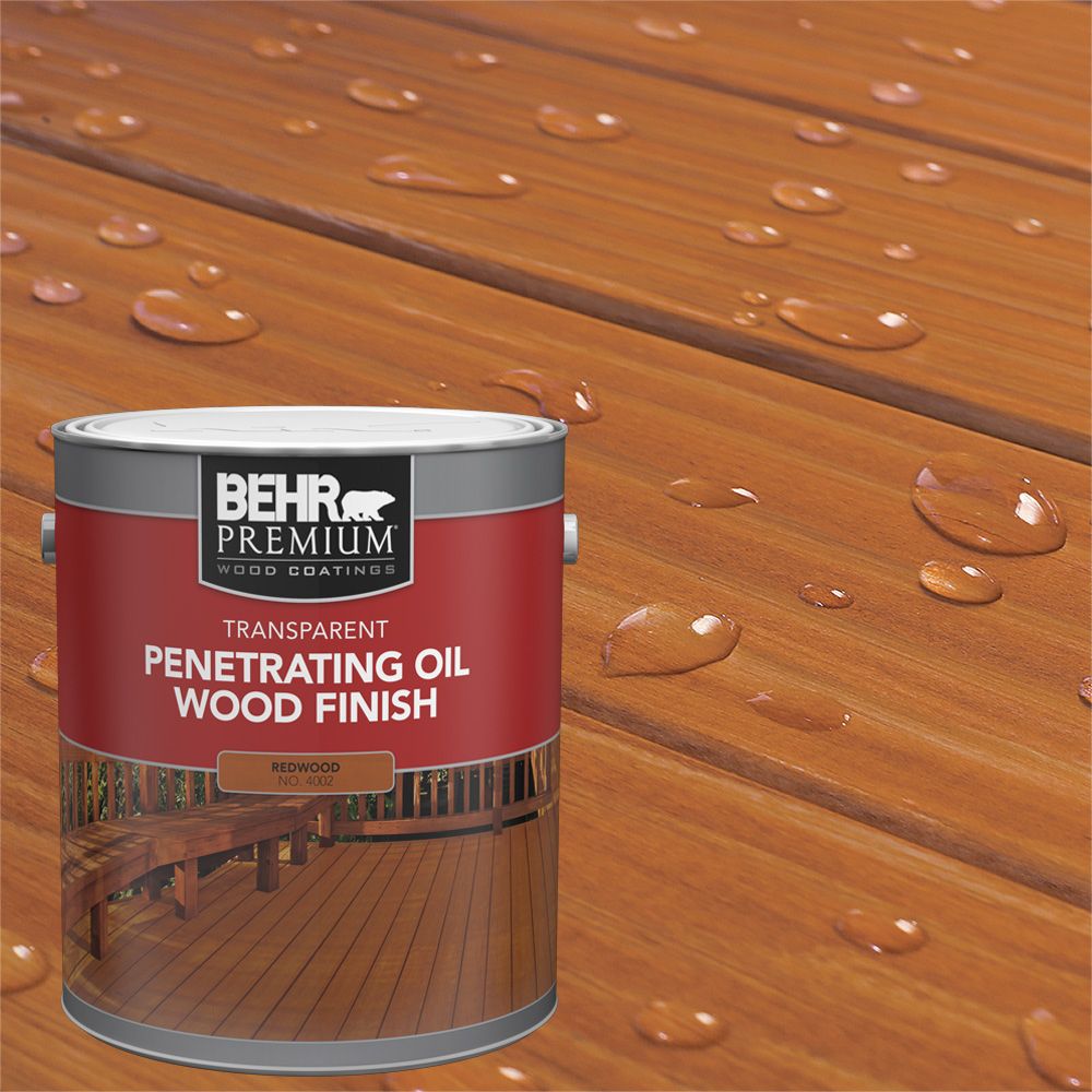 Behr Premium Transparent Penetraiting Oil Wood Finish ...