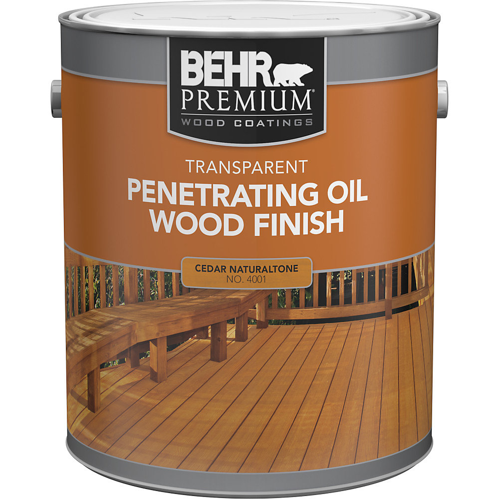 Transparent Oil Wood Finish in Cedar Transparent Oil Wood Finish in Cedar