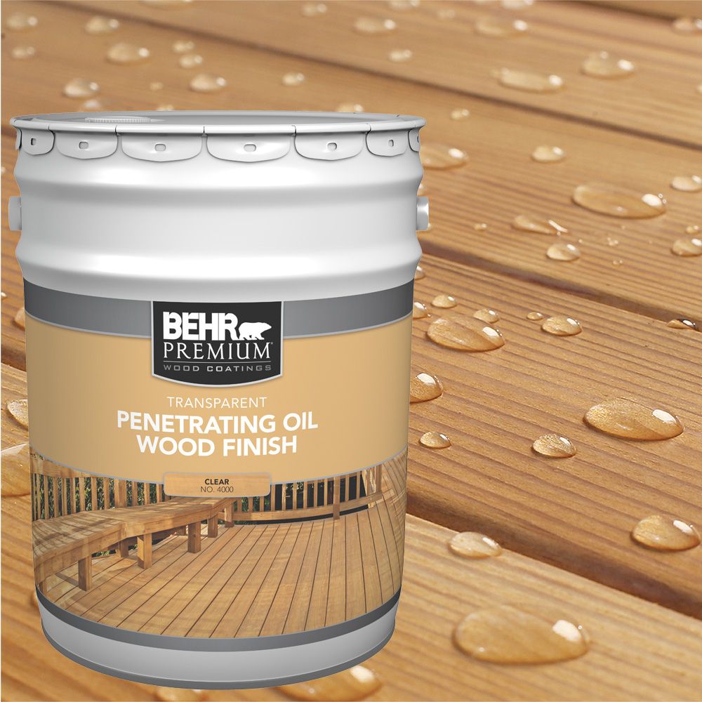 Behr Premium Transparent Oil Wood Finish