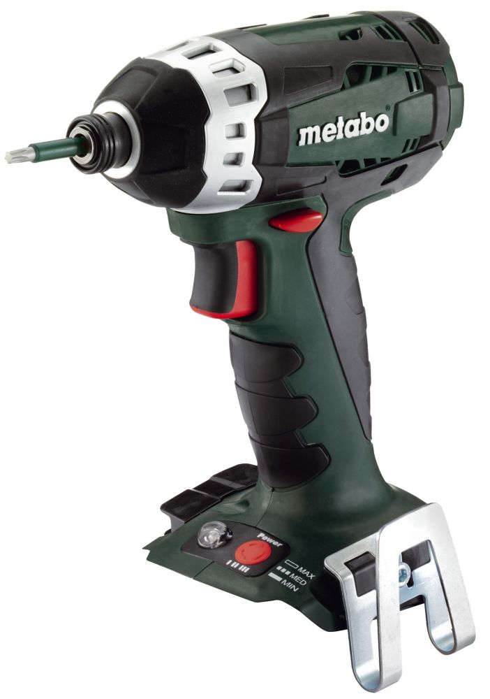 Metabo SSD 18 BARE  18V 1/4-Inch Hex Impact Driver Bare, 1/4-Inch  Hex, Green/Black