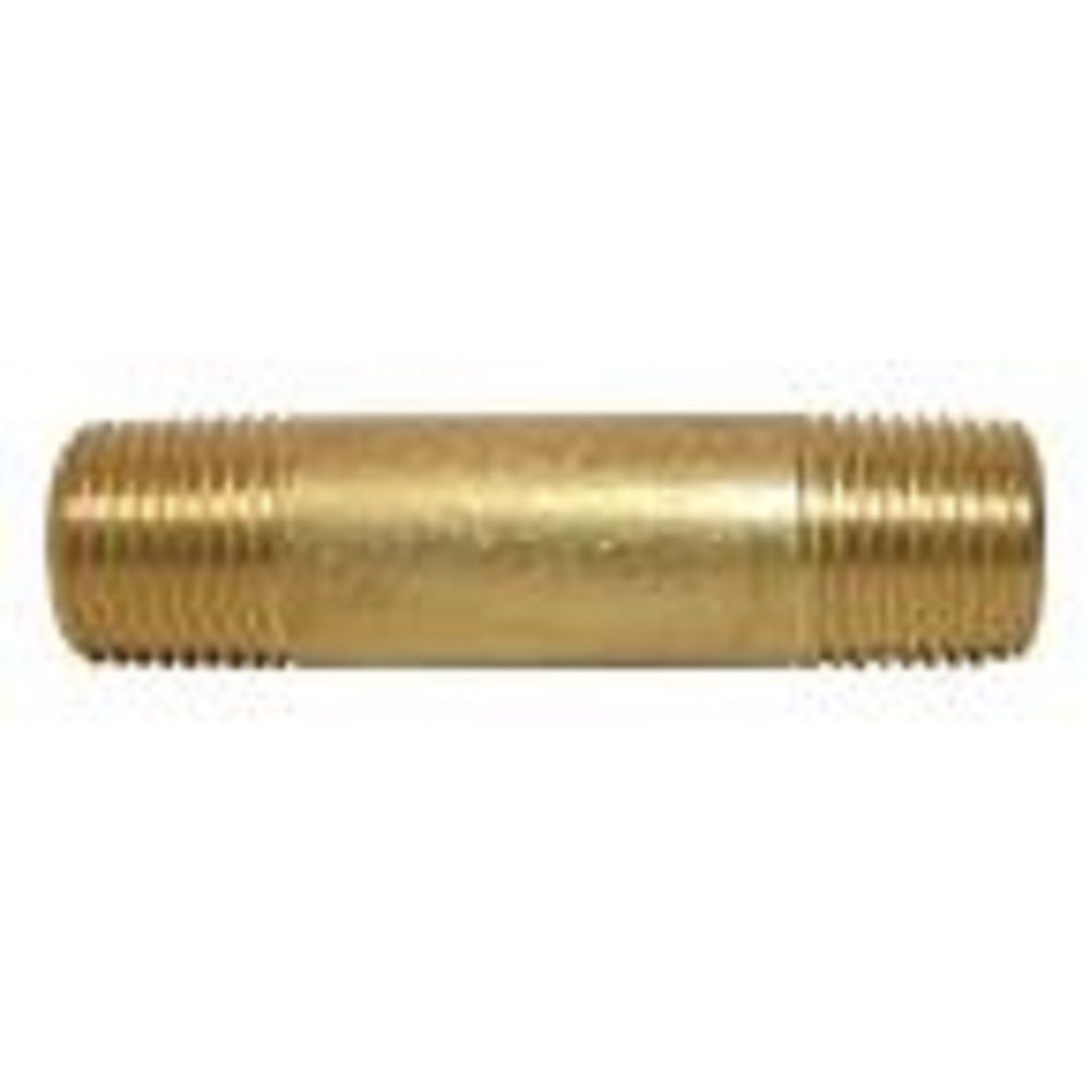 New StyLe 1//2-Inch Male Pipe Thread Brass Hex Nipple