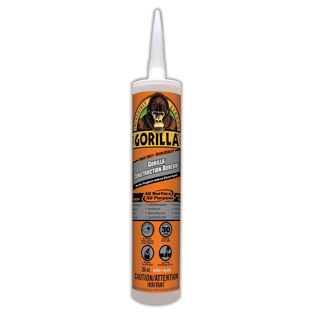 Gorilla Construsction Adhesive Cartridge | The Home Depot Canada