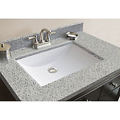 Bathroom Countertops Acrylic Granite More The Home Depot Canada 31 Inch W X 22 D Granite Vanity Top In Napoli With Wave