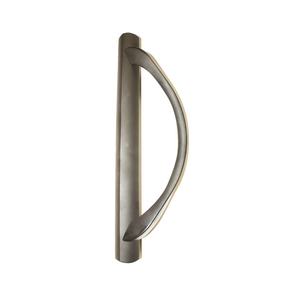 Satin Nickel Premium Patio Door Handleset with Key