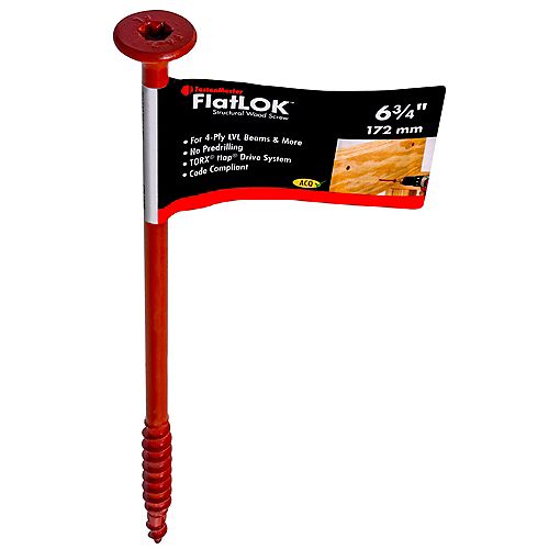 FastenMaster 6inch Hex Washer Head TimberLOK(R) Structural Wood Screw