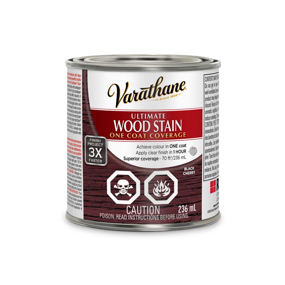 Varathane Ultimate Stain Black Cherry 236ML The Home Depot Canada