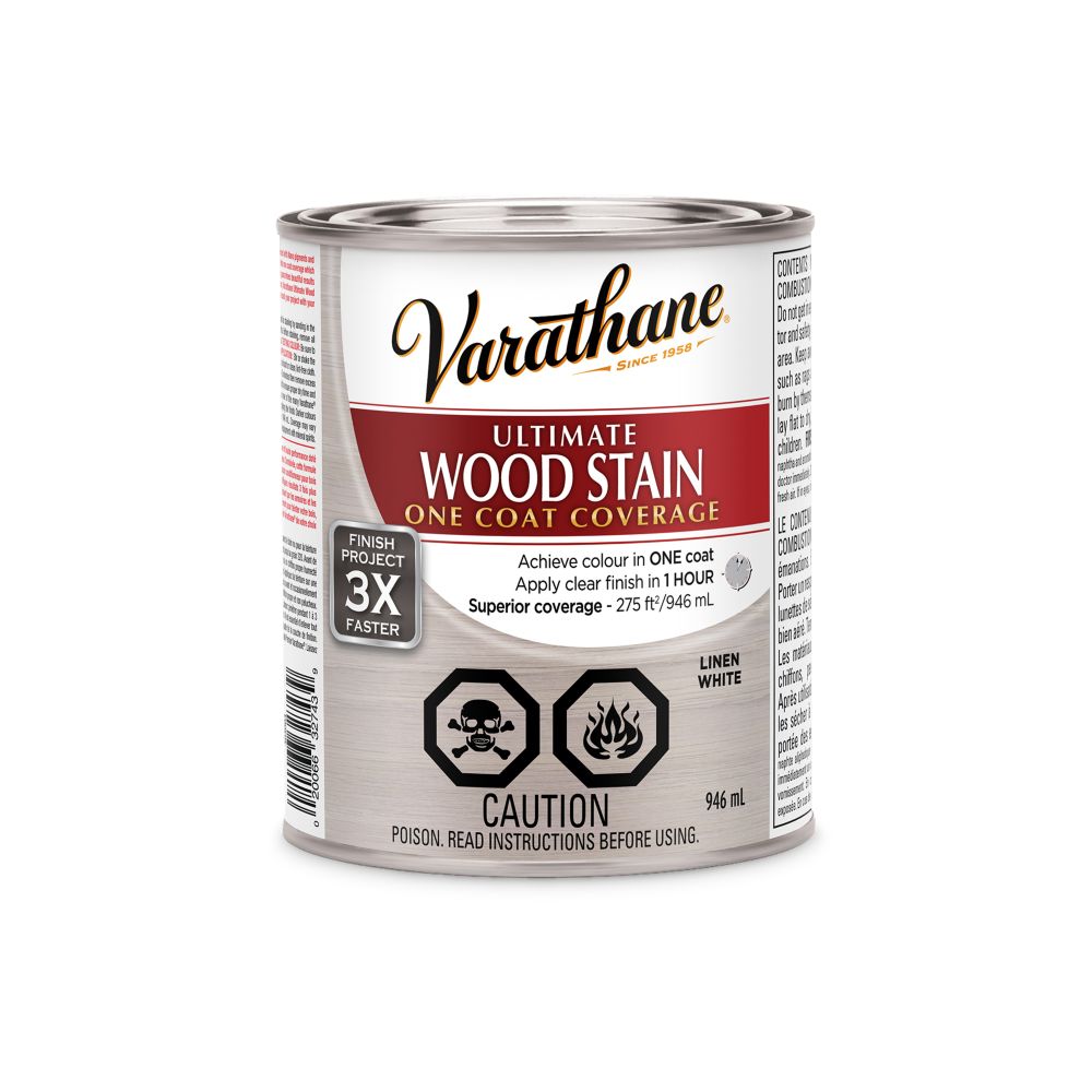 Varathane Ultimate Stain White Linen 946ML The Home Depot Canada