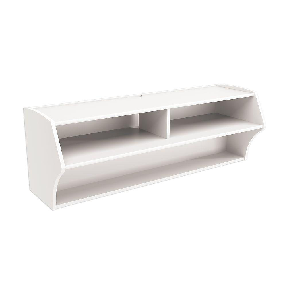 White Altus Wall Mounted Audio Console
