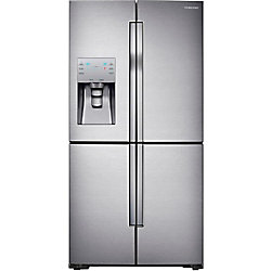 Samsung 28 Cu.Feet 4 Door French Door Refrigerator with Convertible Zone - RF28K9070SR - ENERGY STAR®