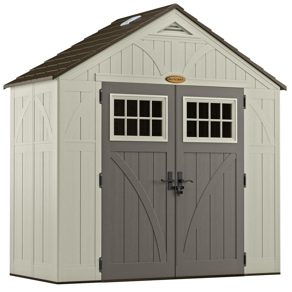 Suncast 8 ft. x 4 ft. Tremont Shed The Home Depot Canada