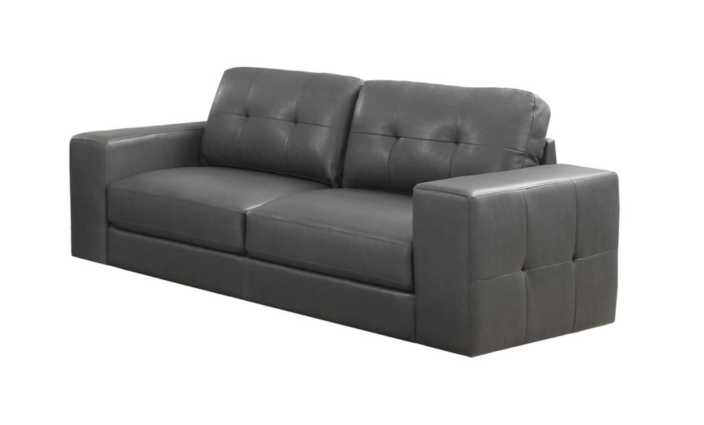 home depot leather sofa