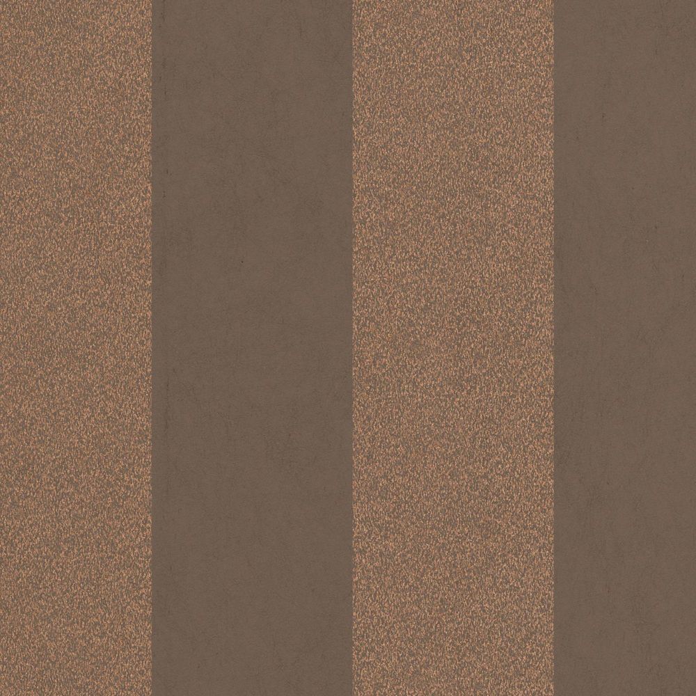 Copper Artisan Stripe Wallpaper