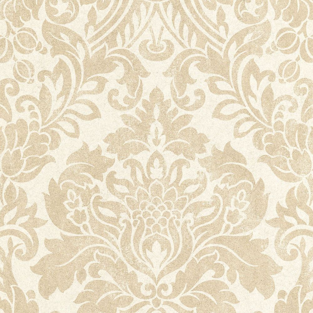 Graham & Brown Majestic Grey/Silver Wallpaper | The Home Depot Canada