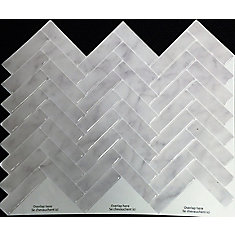 Stick It Tiles Grey Marble Herringbone L And Tile 11 X Grey Marble Herringbone L And Stick It Tile