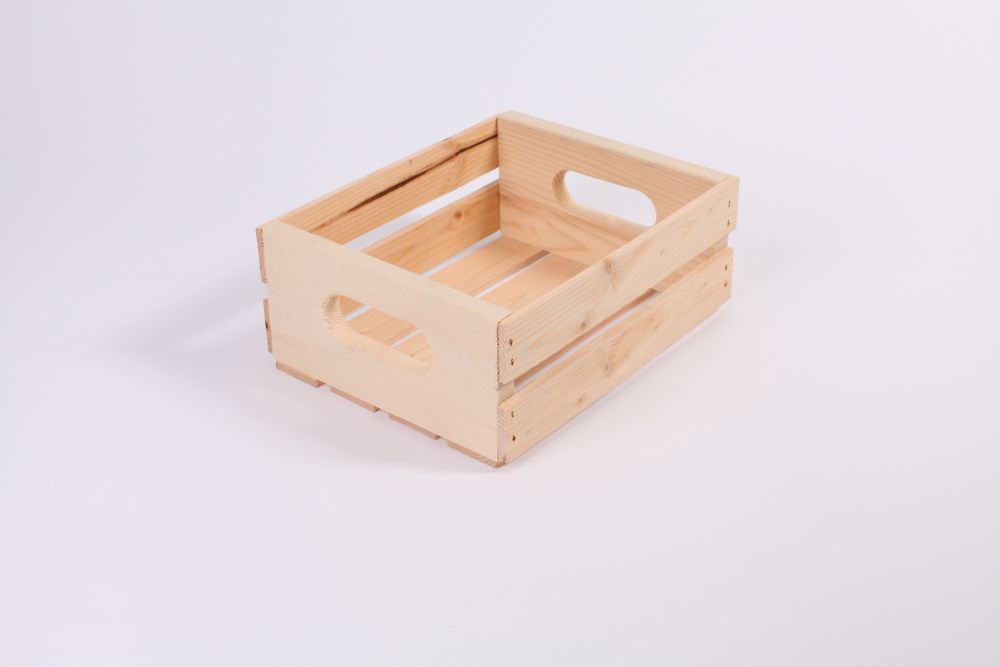 Adwood Manufacturing Ltd 13inch x 18inch x 10inch Wooden Crate The