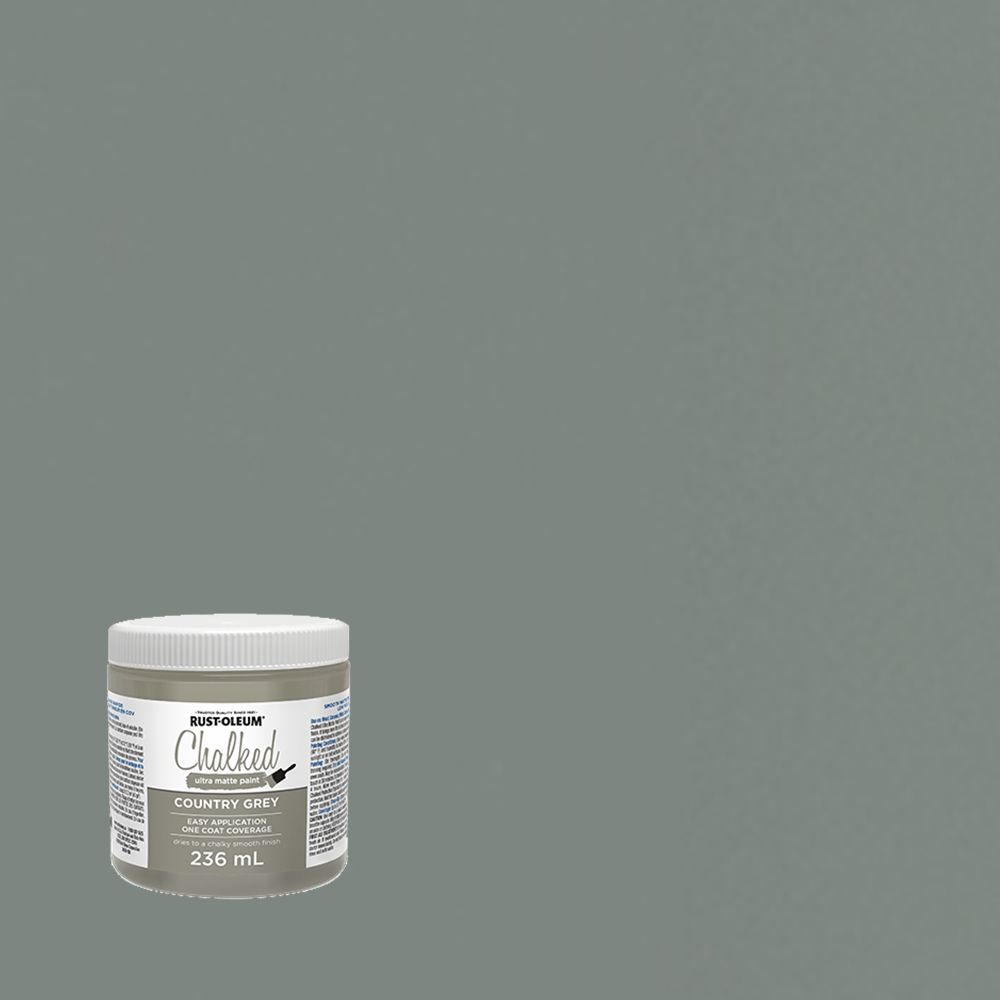 RustOleum Chalked Paint Serenity Blue 340G The Home Depot Canada