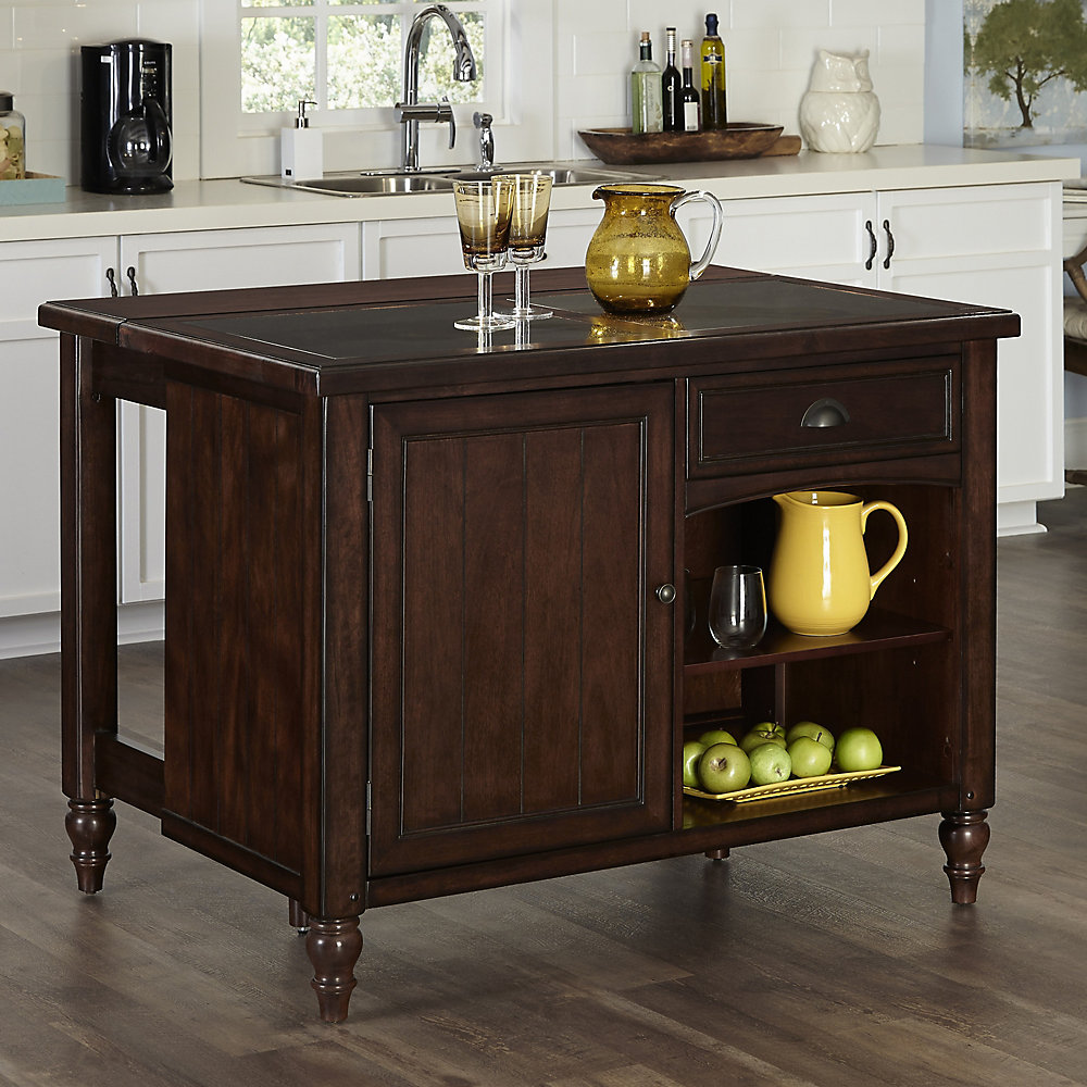 Country Comfort Kitchen Island W Granite Top