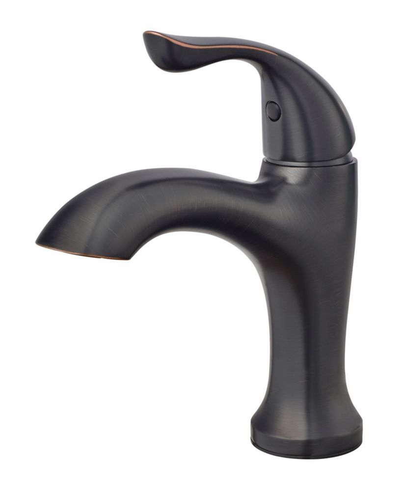 Pfister Elden Single Hole 1-Handle Low Arc Bathroom Faucet ...