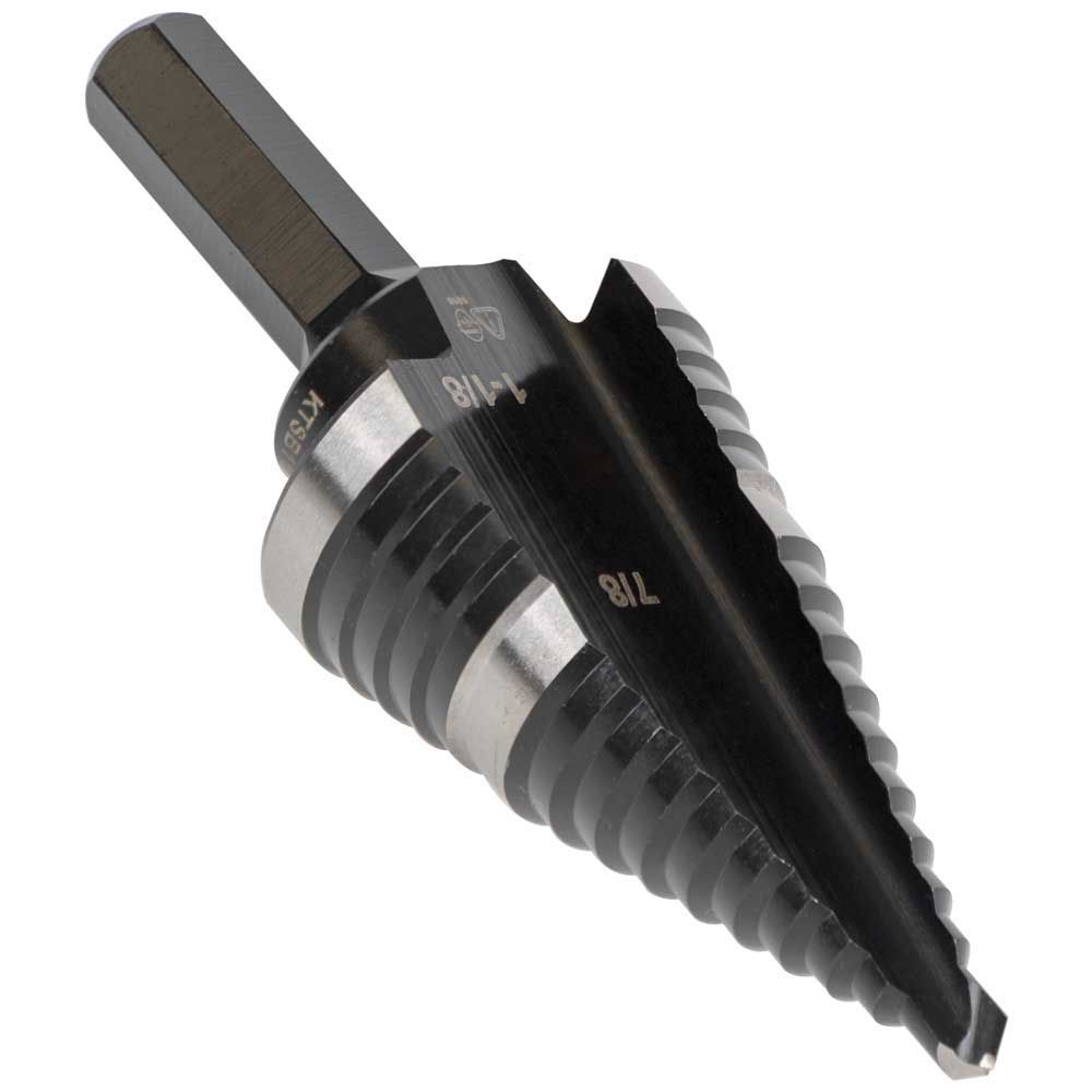 Klein Tools Step Drill Bit 11 DoubleFluted The Home Depot Canada
