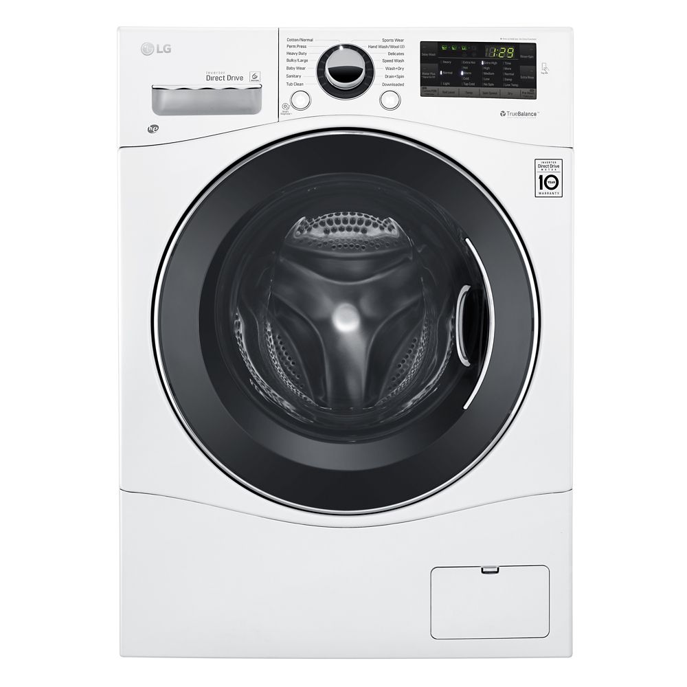 LG Electronics 4.3 cu. ft. All-in-One Washer and Electric Ventless ...