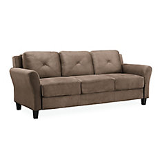 Sofas Sectionals The Home Depot Canada Montego Sofa In Brown