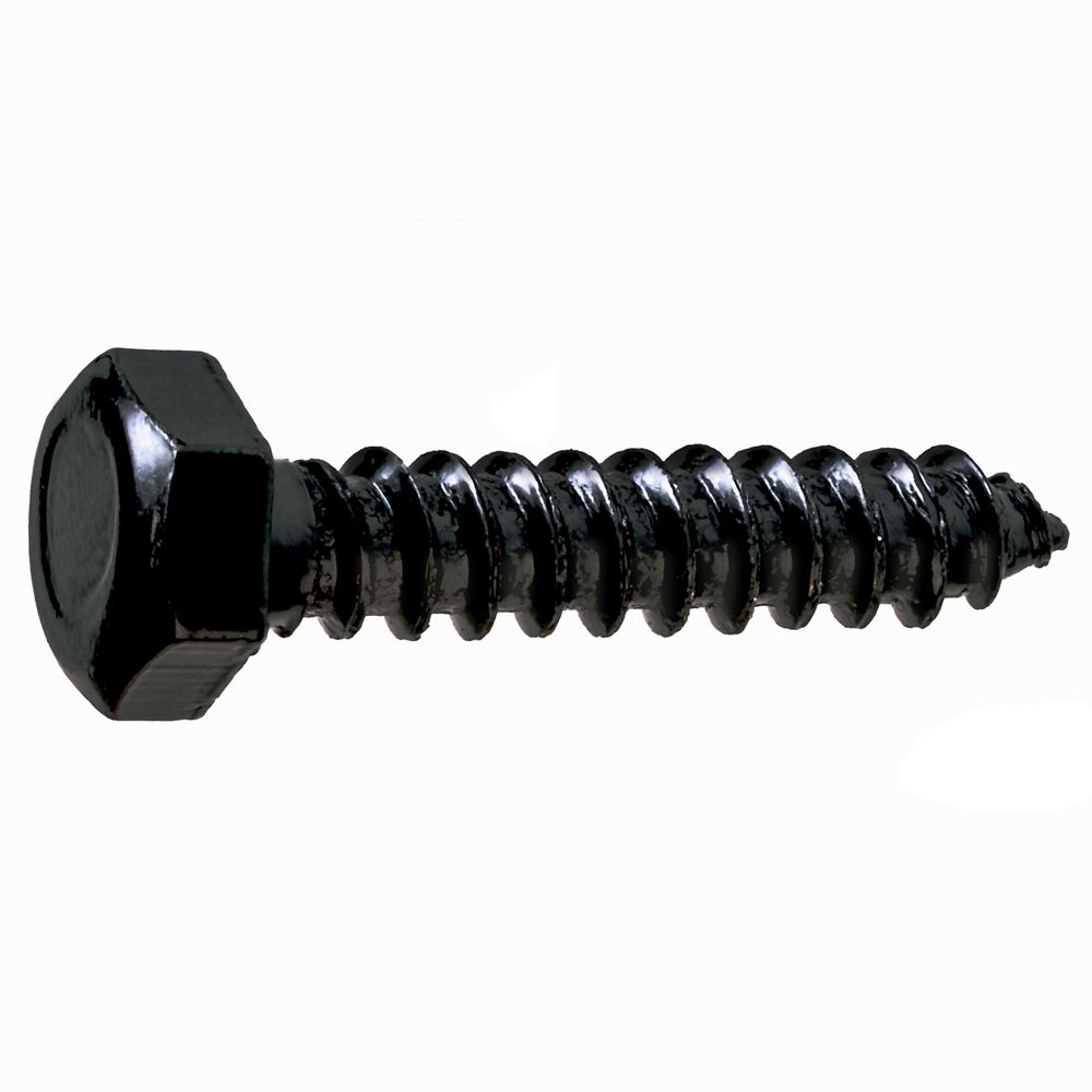 Everbilt 1.5 inch Gate Screw Black 6Piece The Home Depot Canada