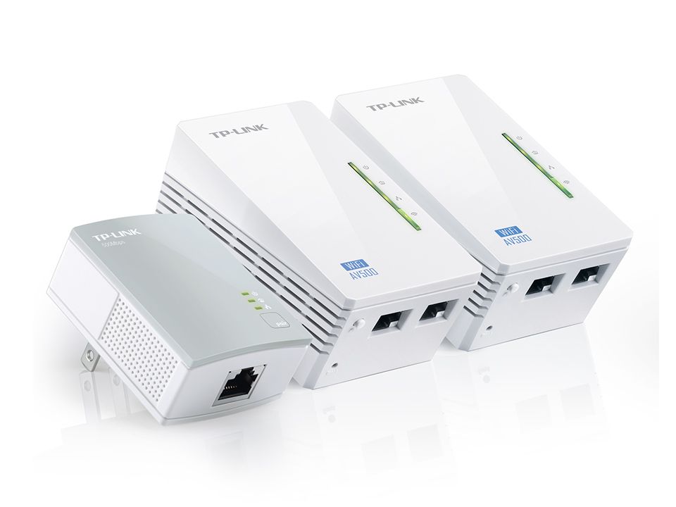 TPLink 300Mbps Wireless AV500 Powerline Extender The